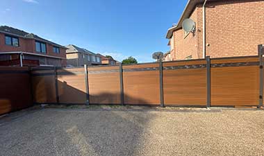 Decorative Composite Fence
